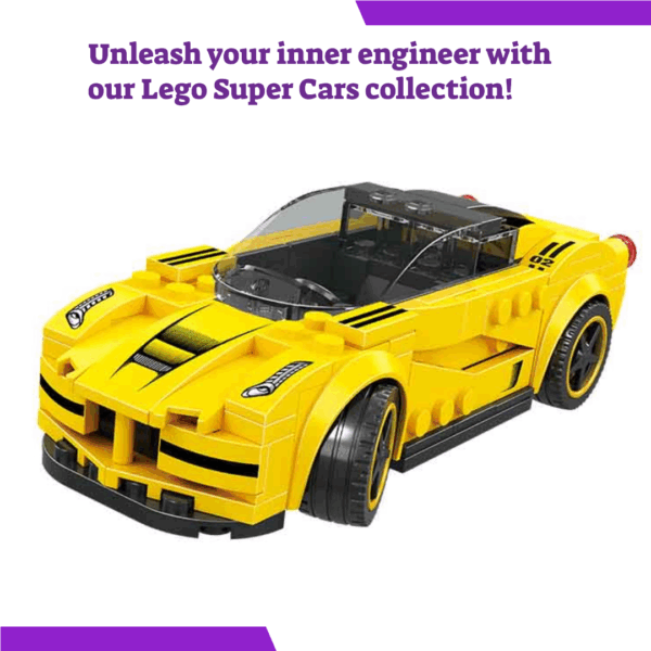 Yellow Lego Super Car