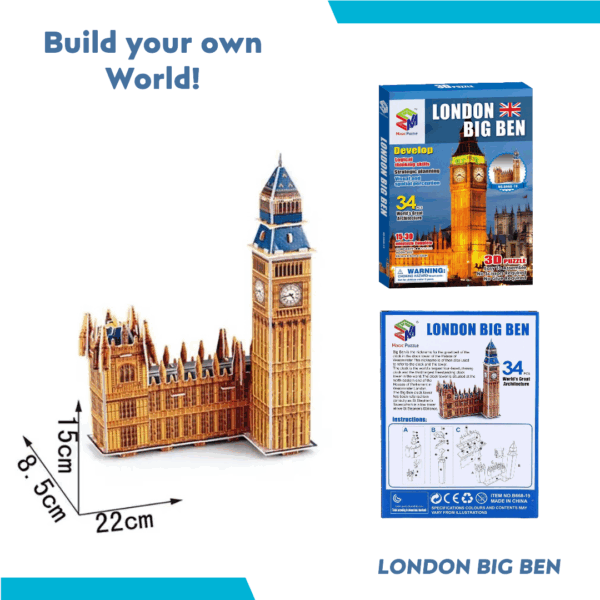 London Big Ben Small Size - Image 2