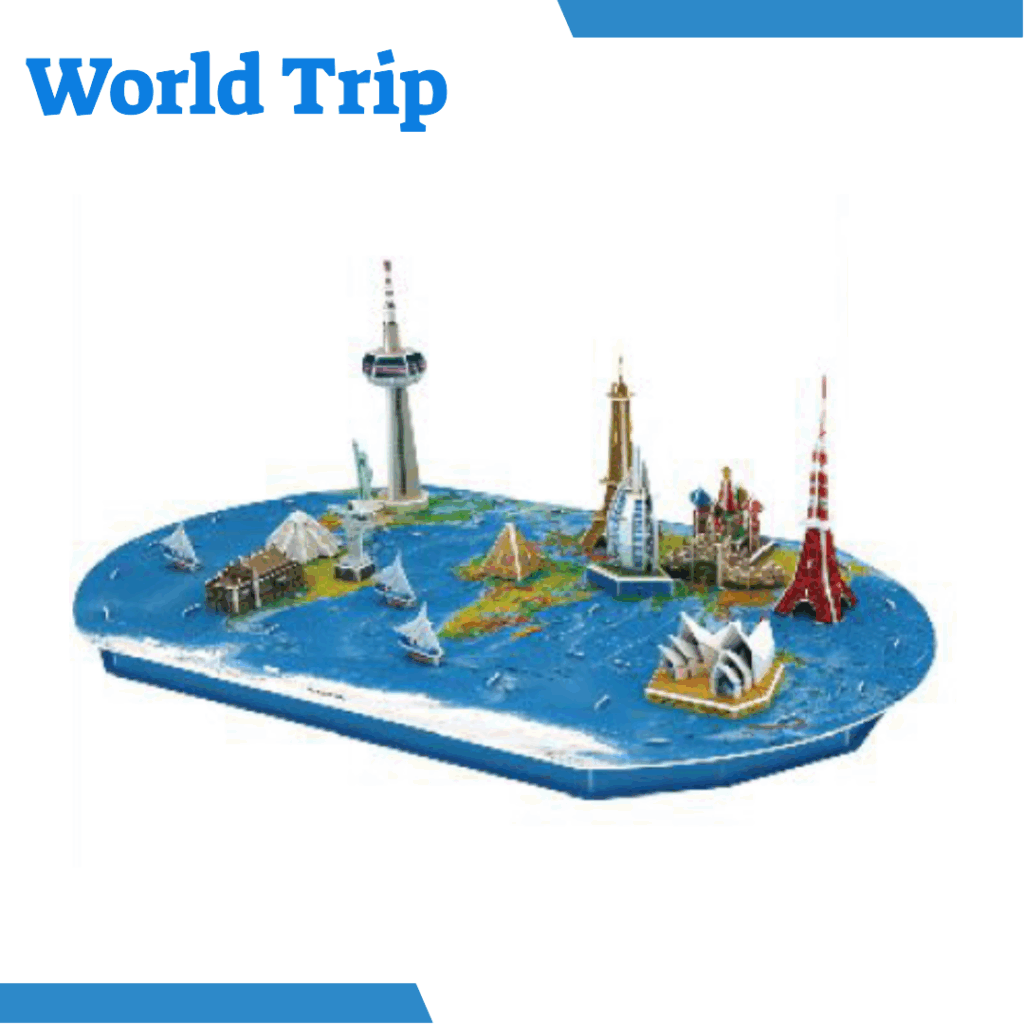 3D Puzzle - World Trip