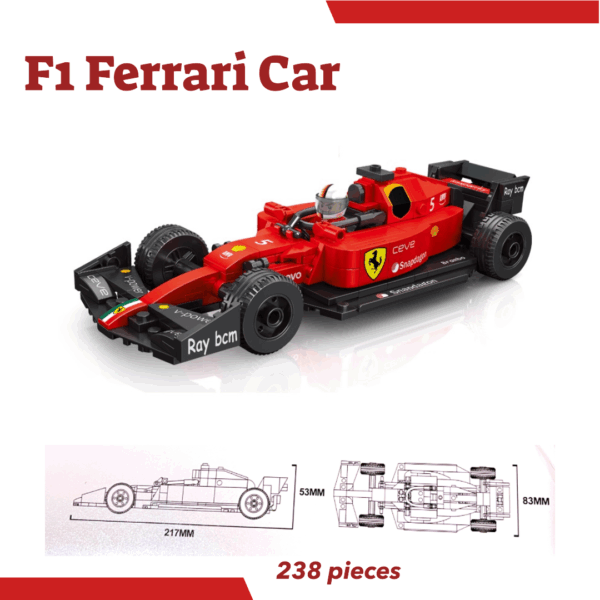 F1 Ferrari Lego Car - Image 2