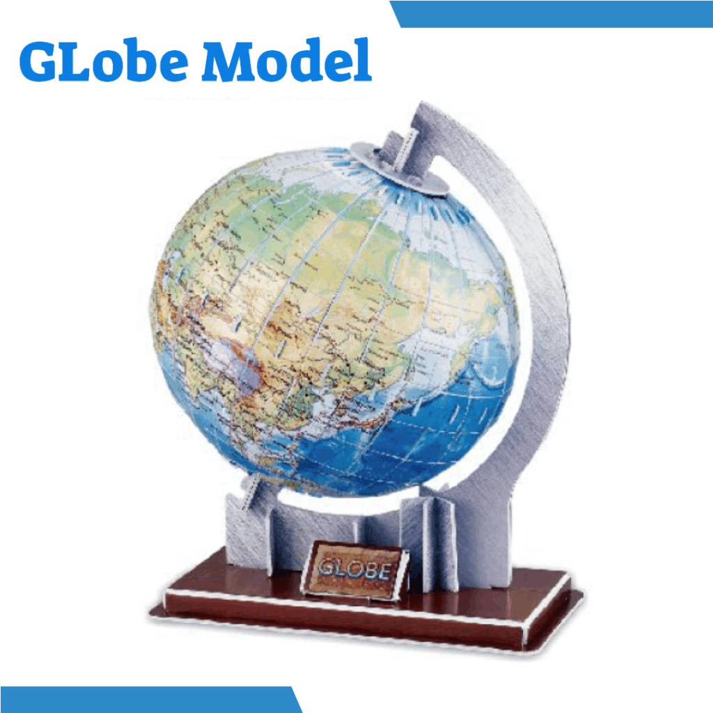 3D Puzzle - Globe Model