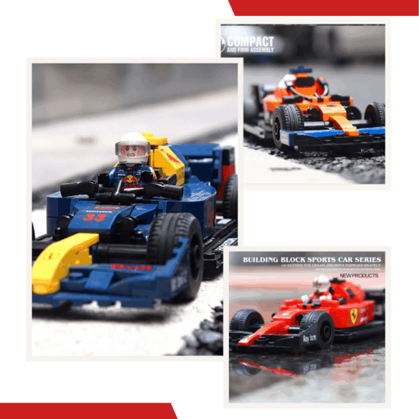 F1 Ferrari Lego Car - Image 5