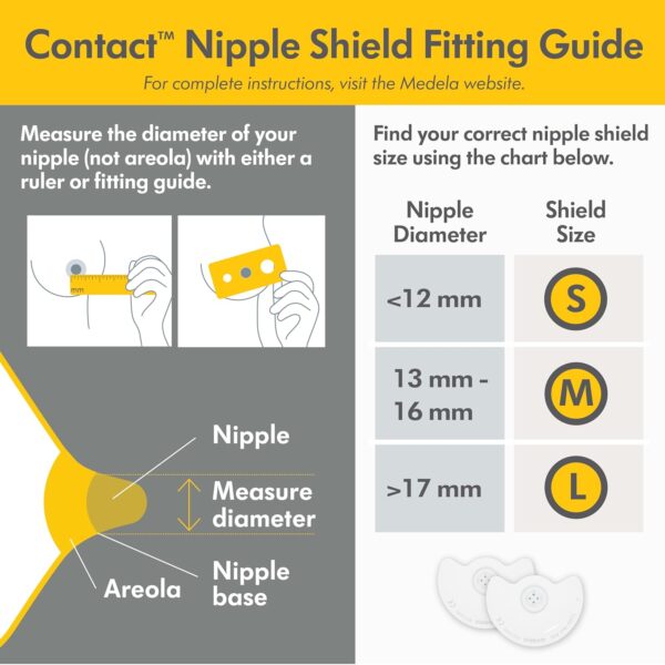 Medela Contact Nipple Shield for Breastfeeding - Image 8