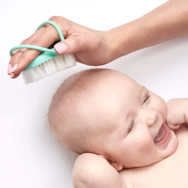 Baby Head-Hugging Hairbrush + Styling Comb Set - Image 6