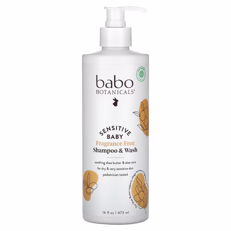 Babo Botanicals, Moisturizing Shampoo & Wash