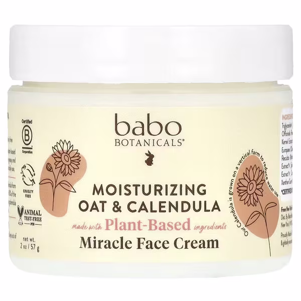 Babo Botanicals, Moisturizing Miracle Face Cream