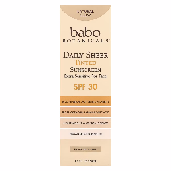 Babo Botanicals, Daily Sheer Tinted Sunscreen - Image 2