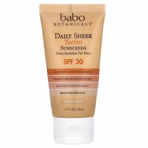 Babo Botanicals, Daily Sheer Tinted Sunscreen