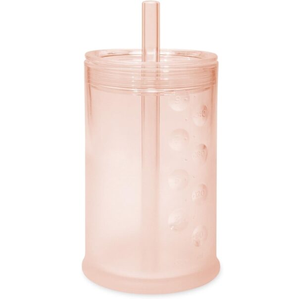 Silicone Training Cup with Straw Lid