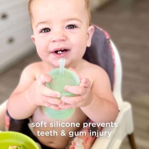 Silicone Training Cup with Straw Lid - Image 9