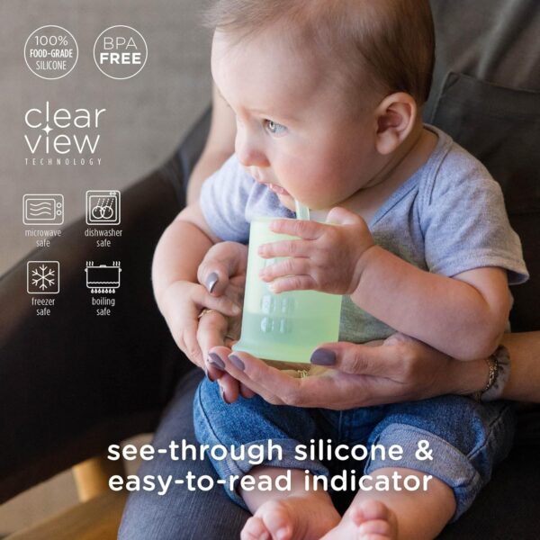 Silicone Training Cup with Straw Lid - Image 8