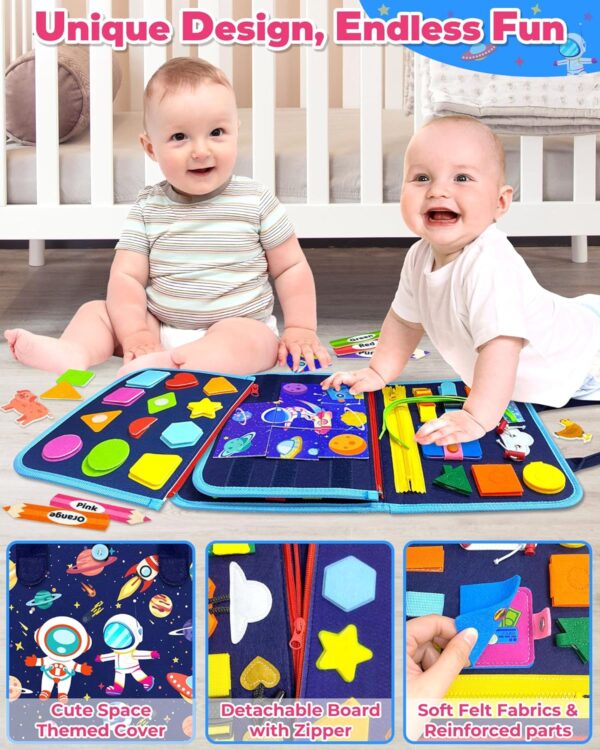 Gojmzo Busy Board Montessori - Image 4