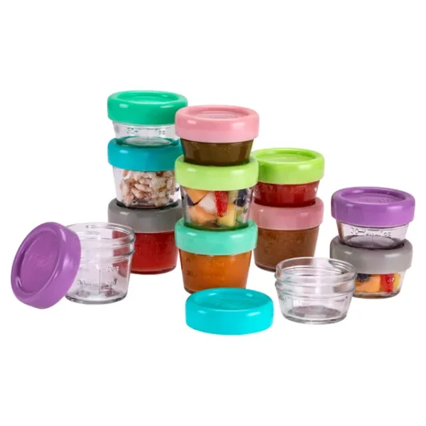 Melii - Glass Food Container - 12pcs - Image 5