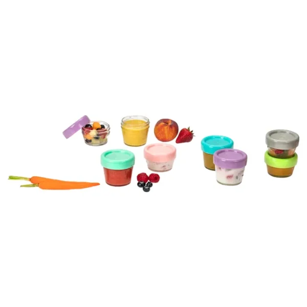 Melii - Glass Food Container - 12pcs - Image 6