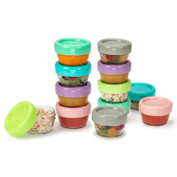 Melii - Glass Food Container - 2oz - 12pcs - Image 5
