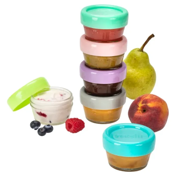 Melii - Glass Food Container - 2oz - 6pcs - Image 5
