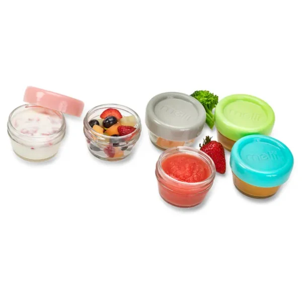 Melii - Glass Food Container - 2oz - 6pcs - Image 6